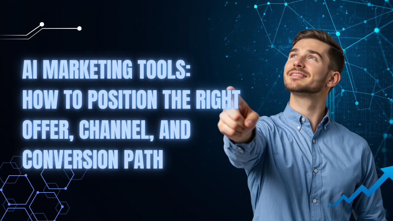 AI Marketing Tools: How to Position the Right Offer, Channel, and Conversion Path