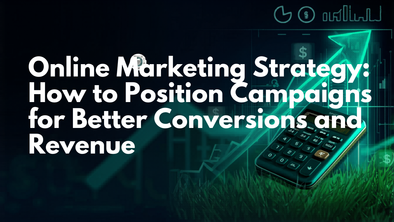 Online Marketing Strategy: How to Position Campaigns for Better Conversions and Revenue