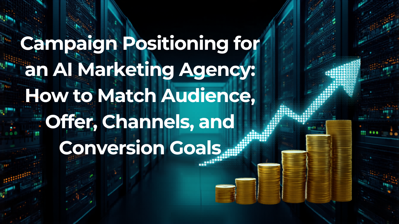 Campaign Positioning for an AI Marketing Agency: How to Match Audience, Offer, Channels, and Conversion Goals