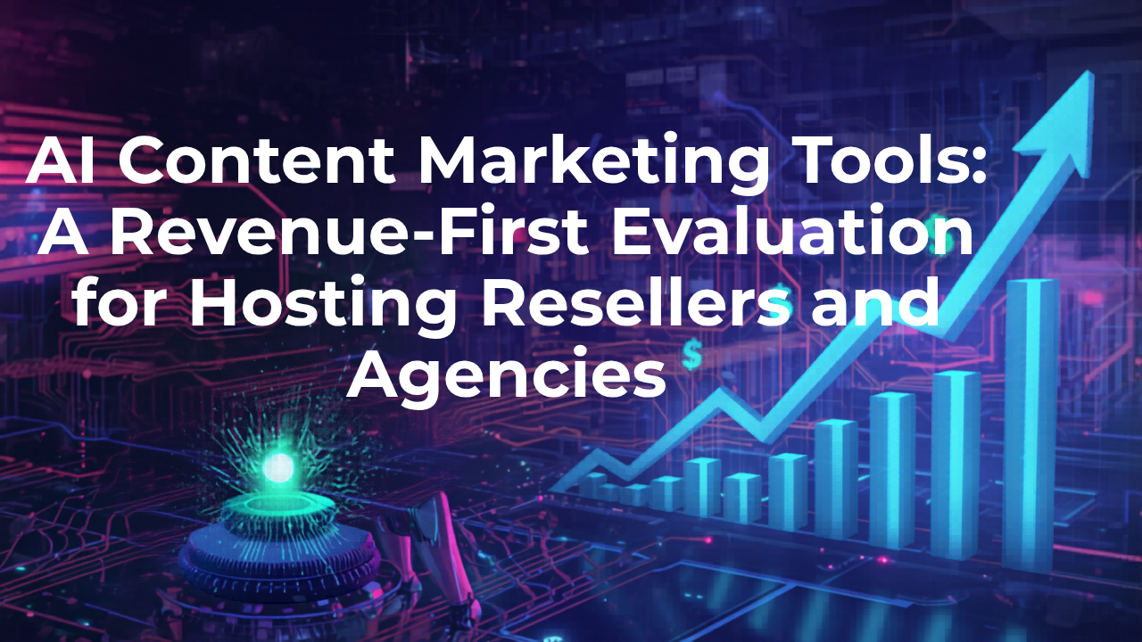 AI Content Marketing Tools: A Revenue-First Evaluation for Hosting Resellers and Agencies