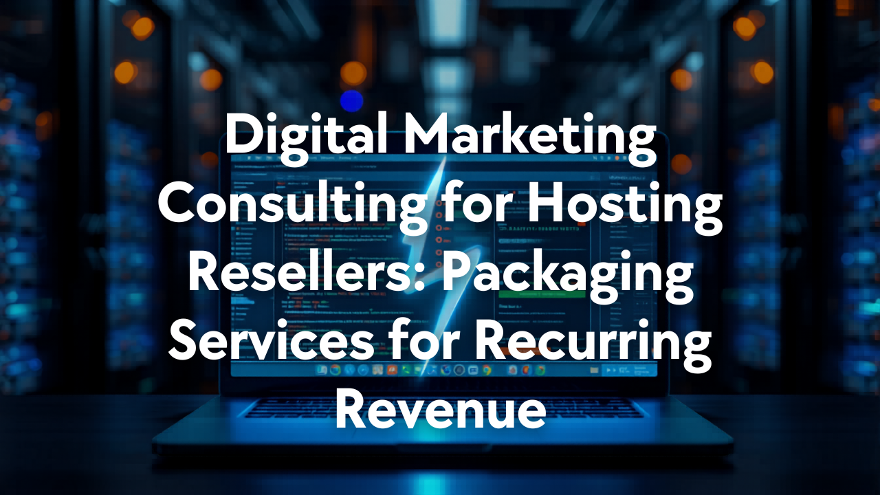 Digital Marketing Consulting for Hosting Resellers: Packaging Services for Recurring Revenue