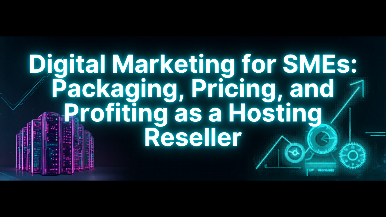 Digital Marketing for SMEs: Packaging, Pricing, and Profiting as a Hosting Reseller